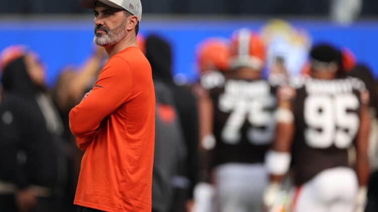 Cleveland Browns head coach Kevin Stefanski