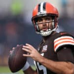 Cleveland Browns quarterback Joe Flacco