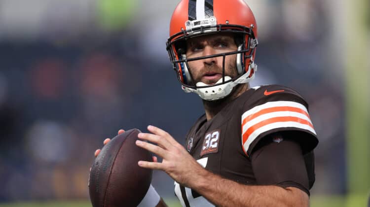 Cleveland Browns quarterback Joe Flacco
