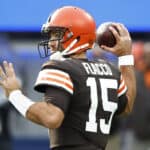 Cleveland Browns quarterback Joe Flacco