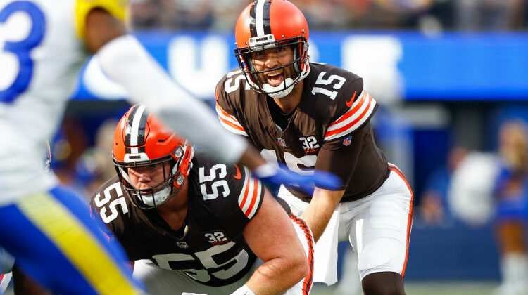 Cleveland Browns quarterback Joe Flacco