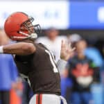 Cleveland Browns quarterback Joe Flacco