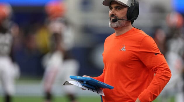 Cleveland Browns head coach Kevin Stefanski