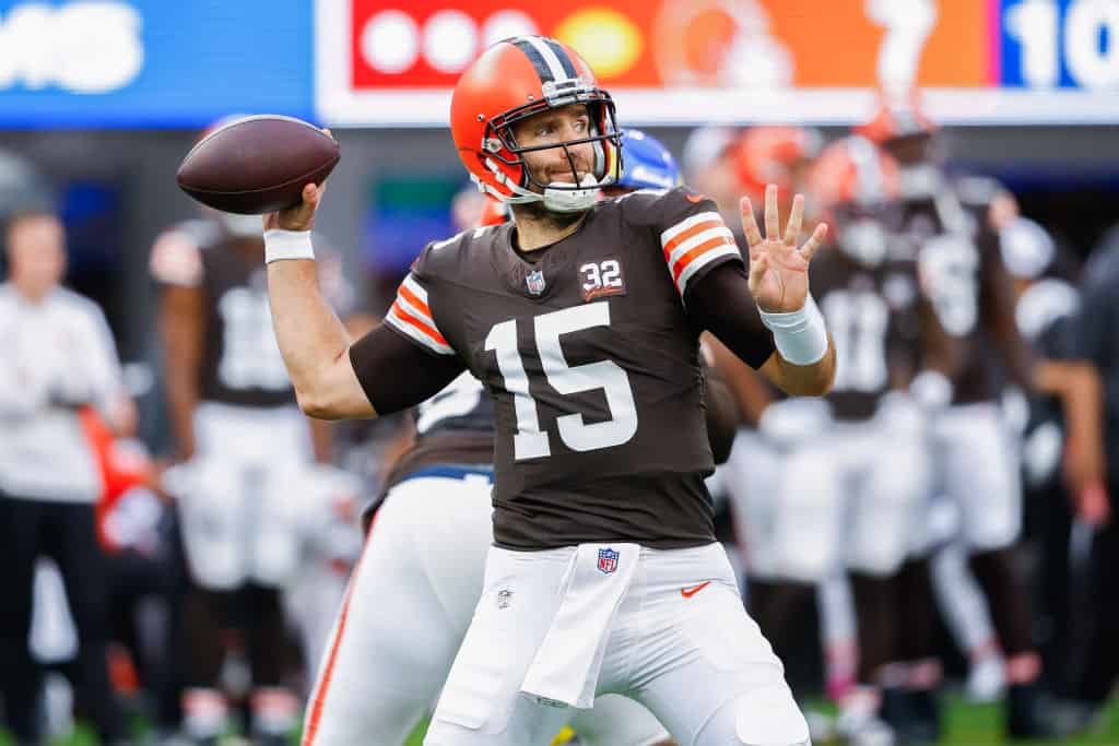 Cleveland Browns quarterback Joe Flacco