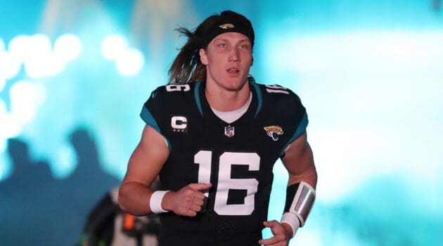 Jacksonville Jaguars quarterback Trevor Lawrence