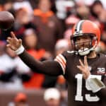 Cleveland Browns quarterback Joe Flacco