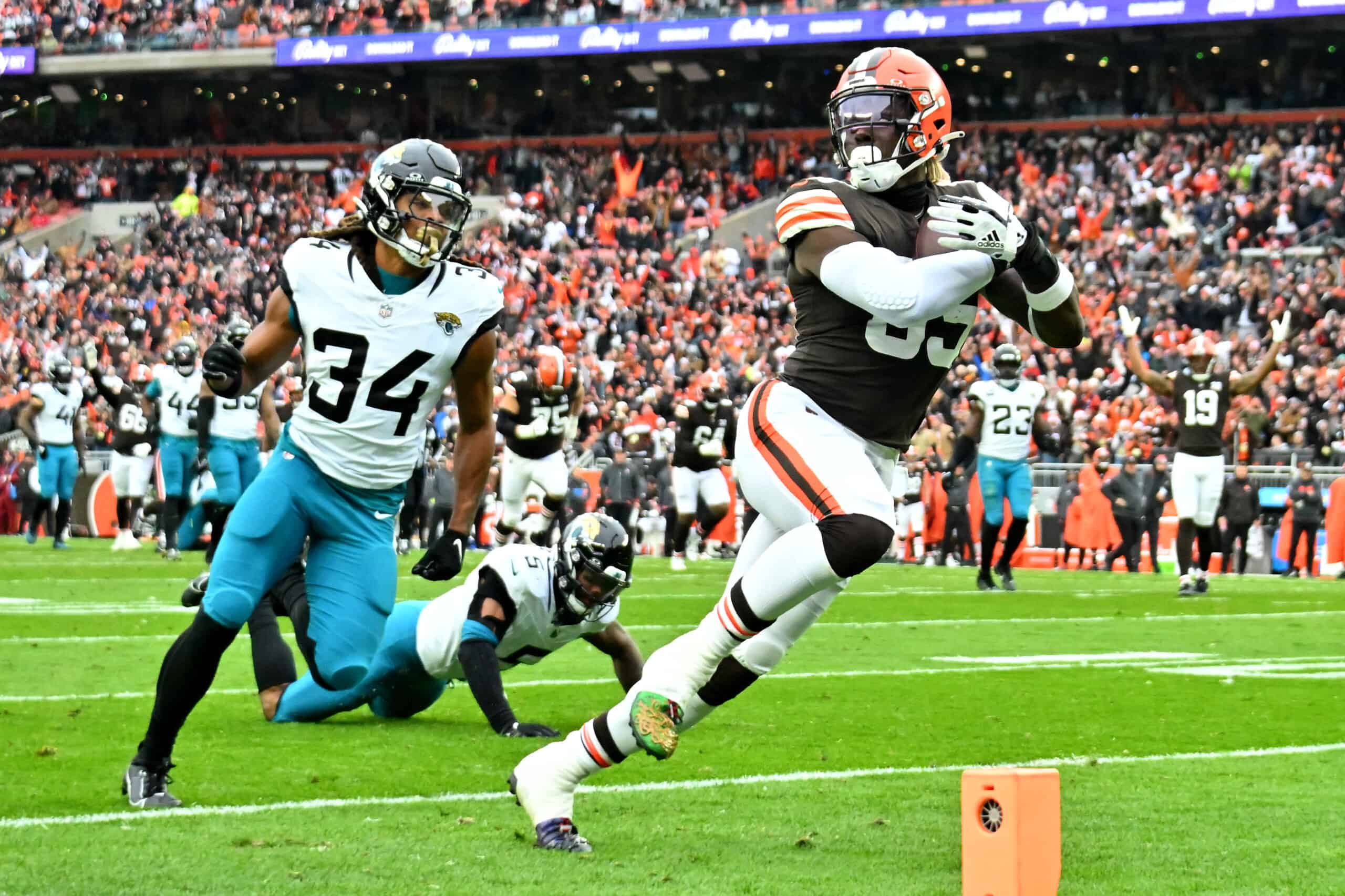 Cleveland Browns tight end David Njoku