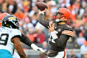 Cleveland Browns quarterback Joe Flacco