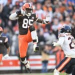 Cleveland Browns tight end David Njoku