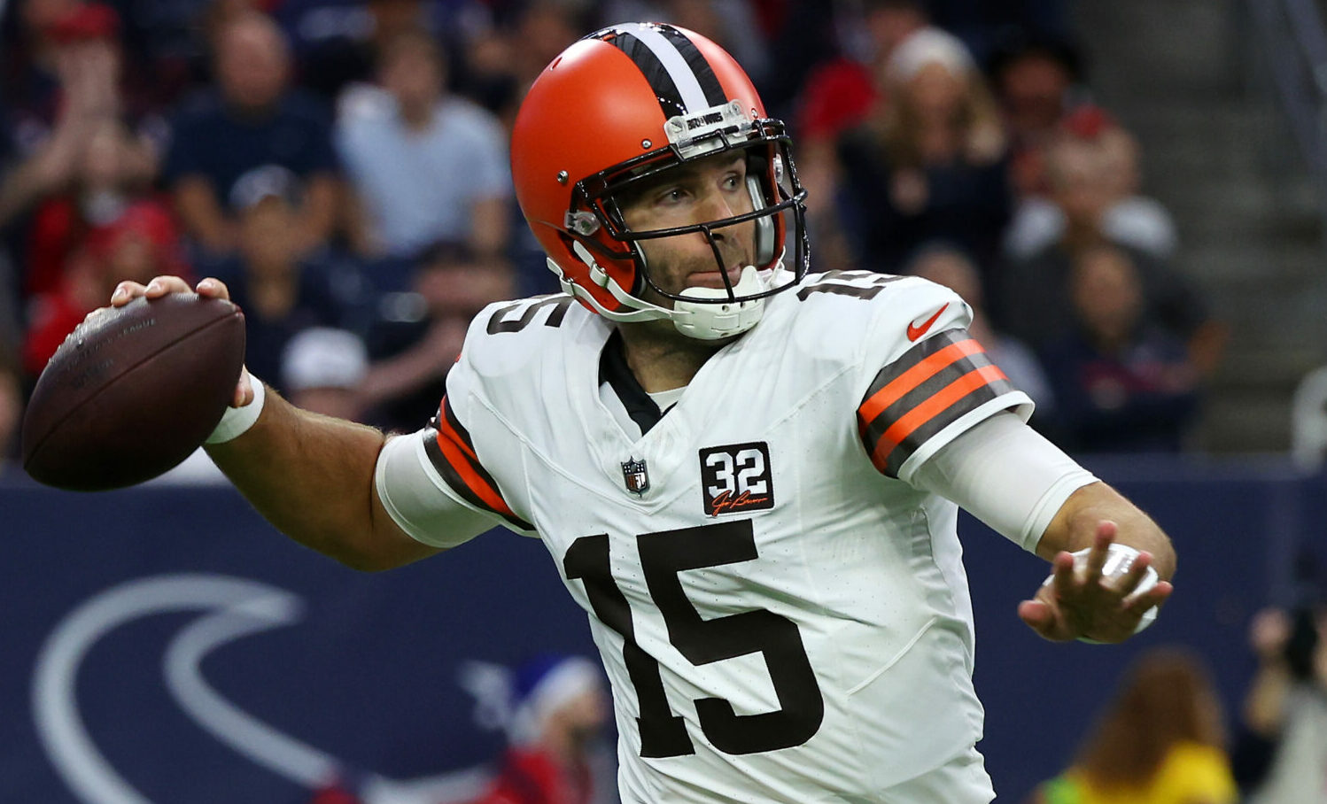 Cleveland Browns quarterback Joe Flacco