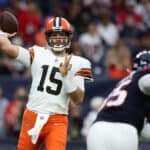 Cleveland Browns quarterback Joe Flacco