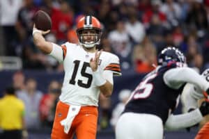 Cleveland Browns quarterback Joe Flacco