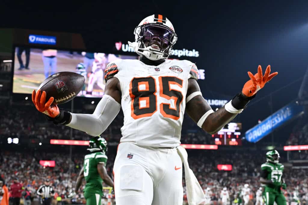 Cleveland Browns tight end David Njoku