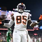 Cleveland Browns tight end David Njoku