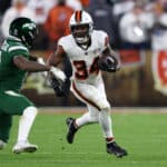 Cleveland Browns running back Jerome Ford