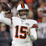 Cleveland Browns quarterback Joe Flacco