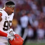 Cleveland Browns pass rusher Myles Garrett