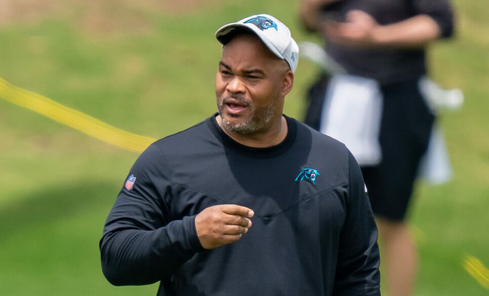 Former Carolina Panthers running backs coach Duce Staley