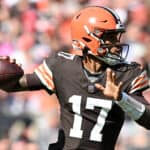 Cleveland Browns quarterback Dorian Thompson-Robinson