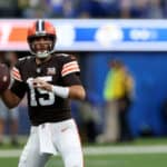 Cleveland Browns quarterback Joe Flacco