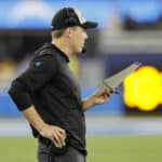 Los Angeles Chargers offensive coordinator Kellen Moore