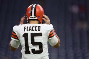 Cleveland Browns quarterback Joe Flacco