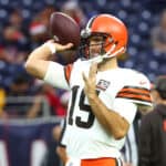 Cleveland Browns quarterback Joe Flacco