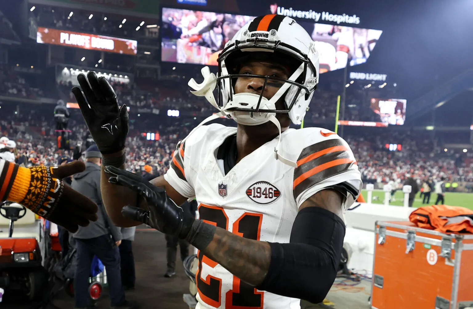Denzel Ward Honored By NFLPA With Community MVP Award