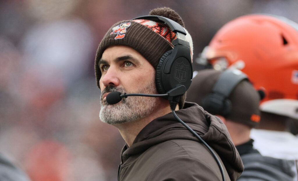 Cleveland Browns head coach Kevin Stefanski