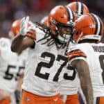 Cleveland Browns running back Kareem Hunt