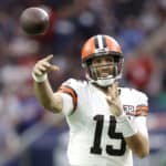 Cleveland Browns quarterback Joe Flacco