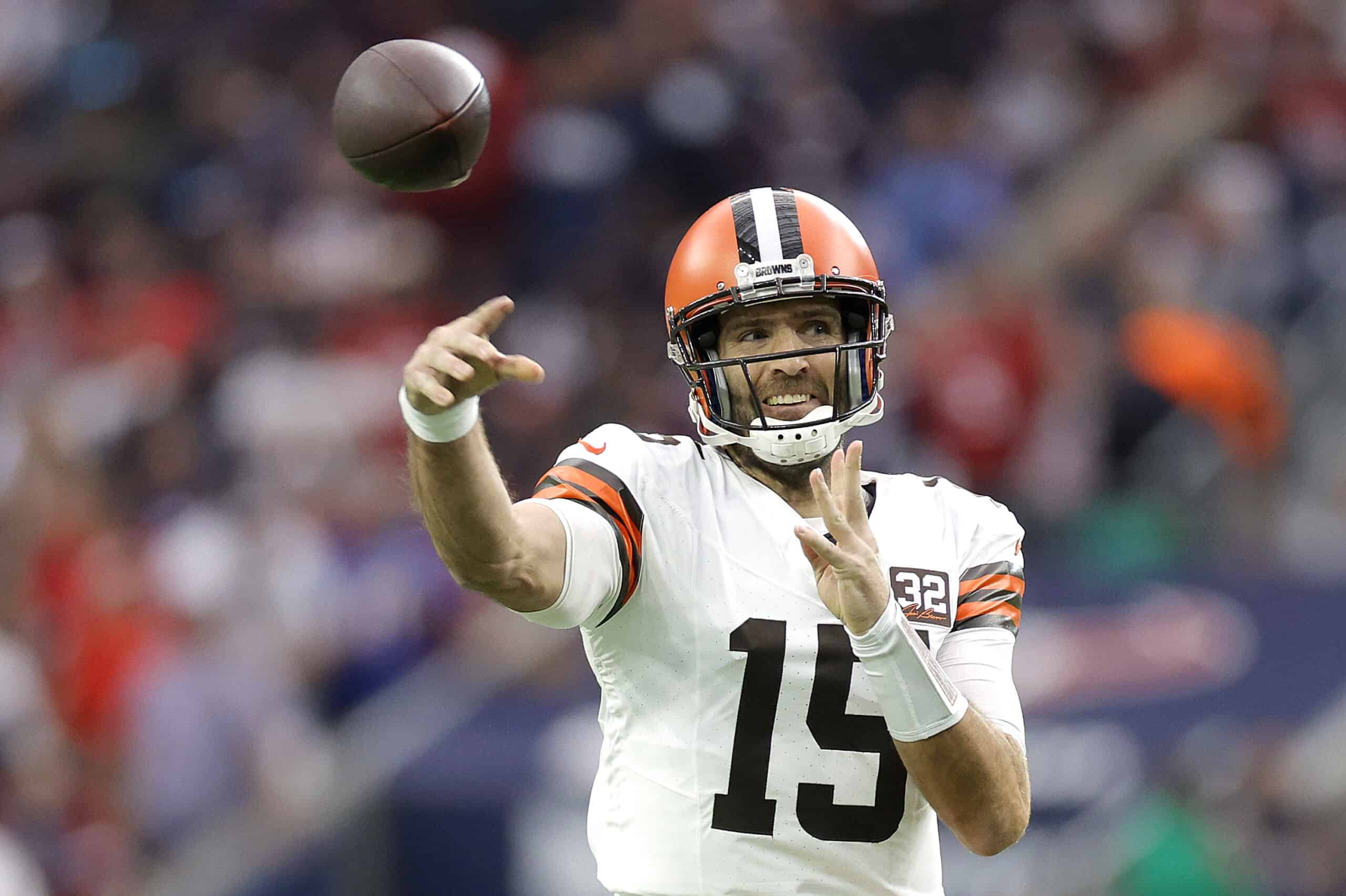 Cleveland Browns quarterback Joe Flacco