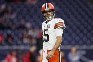 Cleveland Browns quarterback Joe Flacco