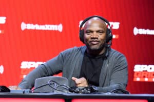 LOS ANGELES, CALIFORNIA - FEBRUARY 11: Eric Metcalf attends day 3 of SiriusXM At Super Bowl LVI on February 11, 2022 in Los Angeles, California.