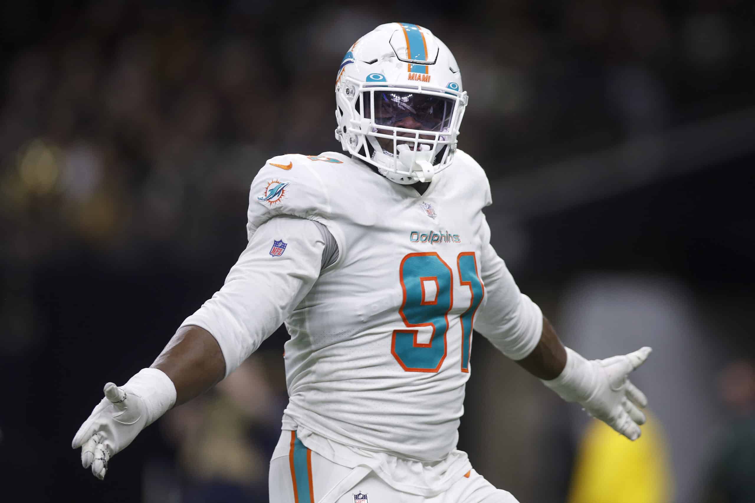 Former Miami Dolphins pass rusher Emmanuel Ogbah