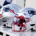 New England Patriots helmet