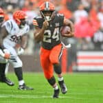 Cleveland Browns running back Nick Chubb