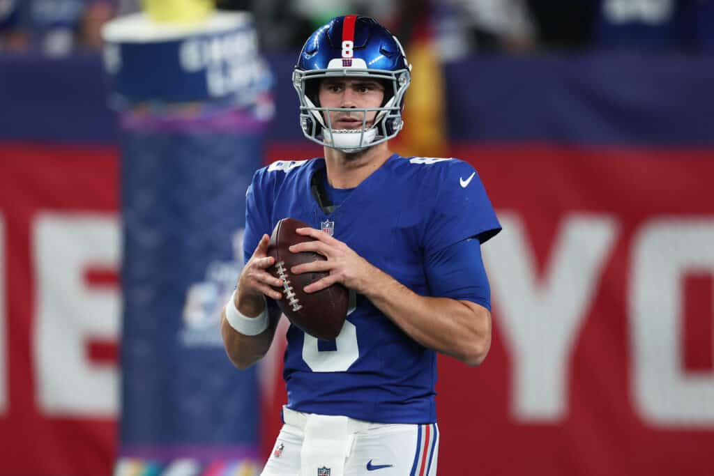 New York Giants quarterback Daniel Jones