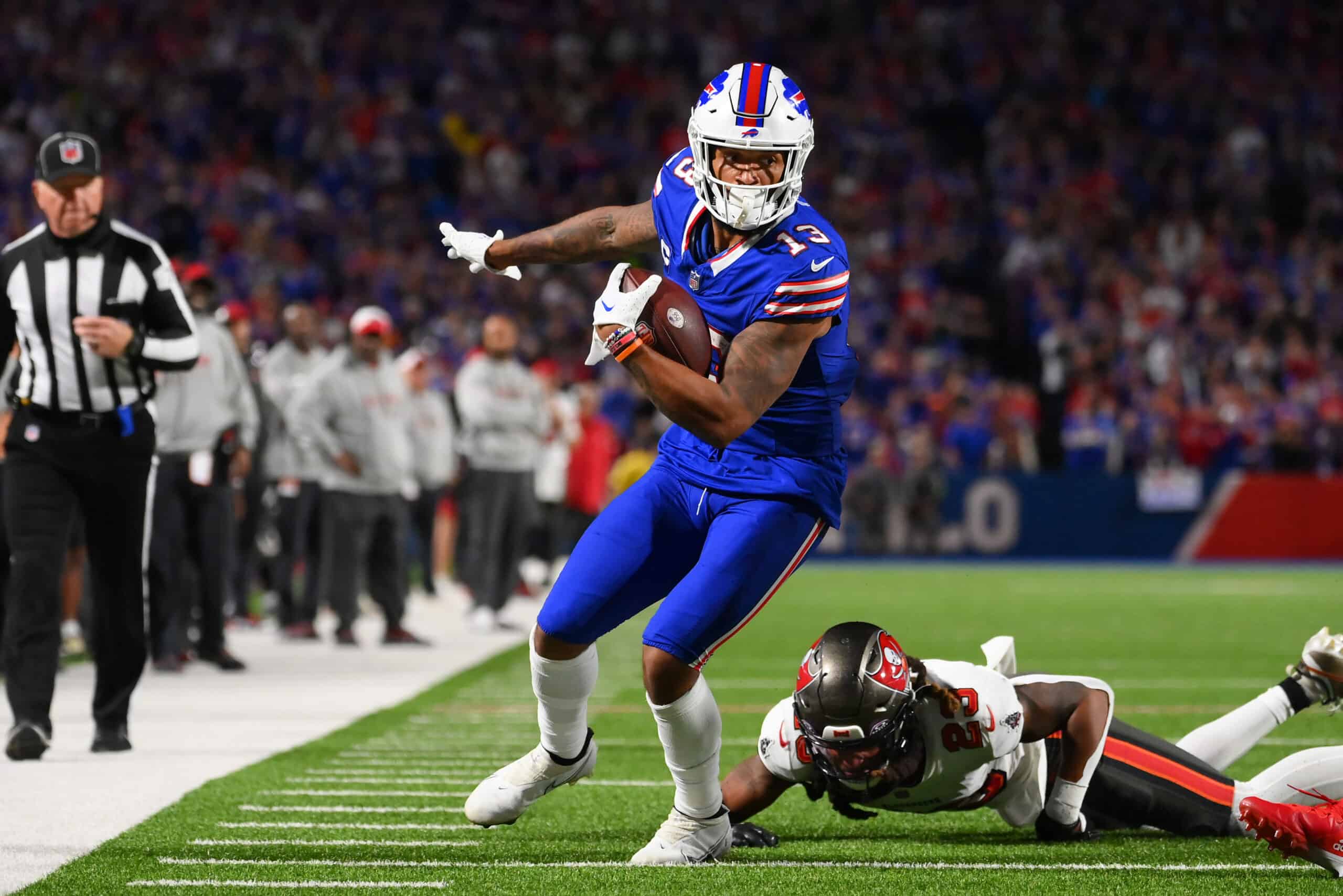 Buffalo Bills wide receiver Gabe Davis