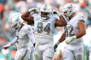 Miami Dolphins defensive lineman Christian Wilkins