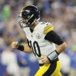 Former Pittsburgh Steelers quarterback Mitchel Trubisky