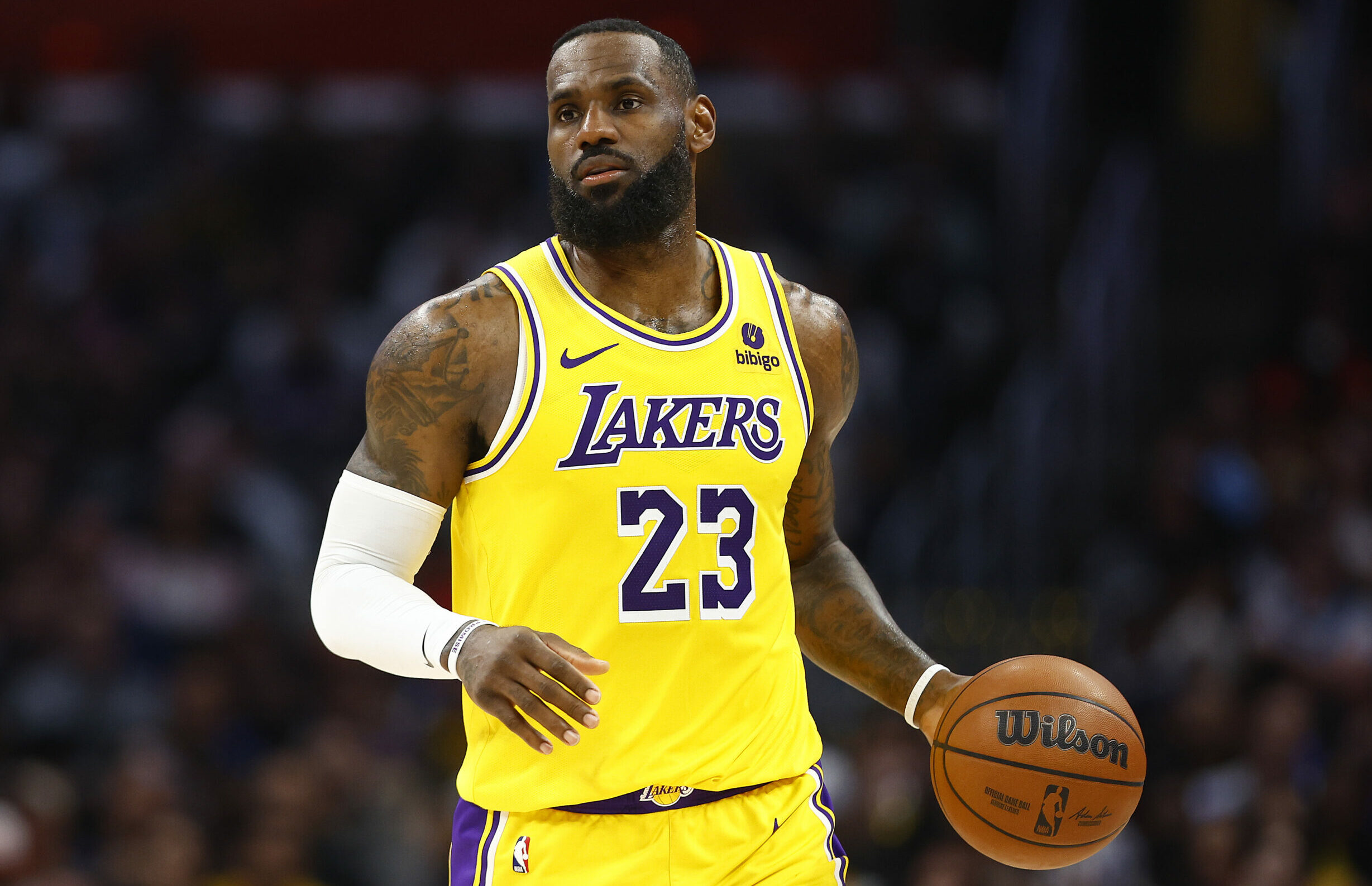 Los Angeles Lakers forward LeBron James