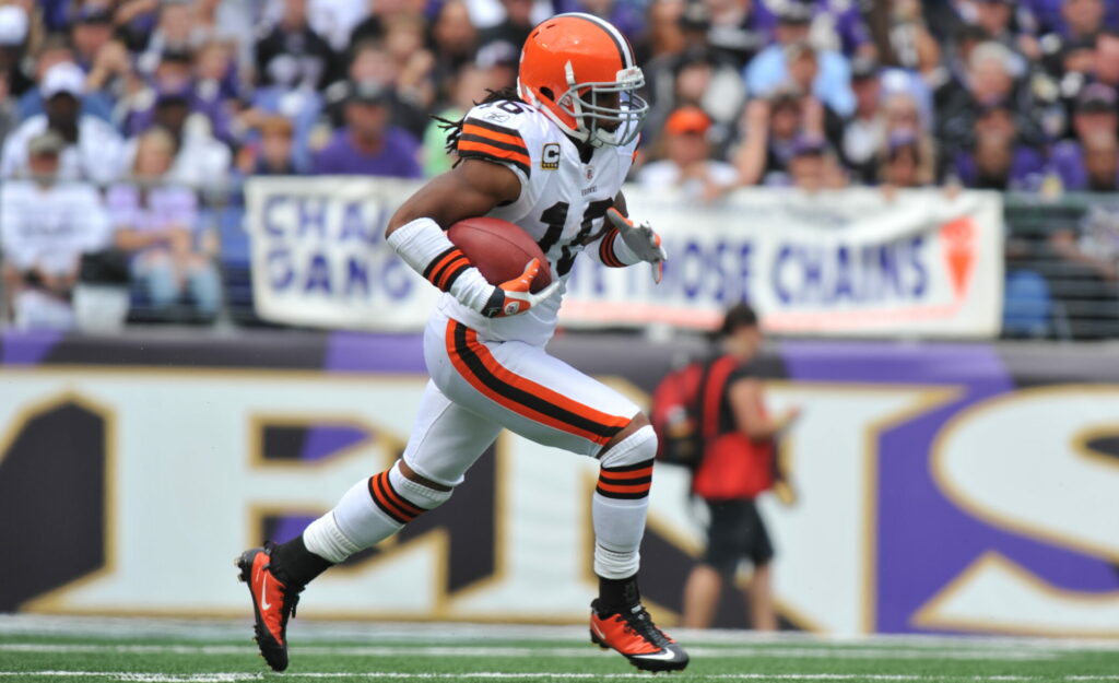 Former Cleveland Browns returner Josh Cribbs