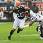 Former Cleveland Browns returner Josh Cribbs