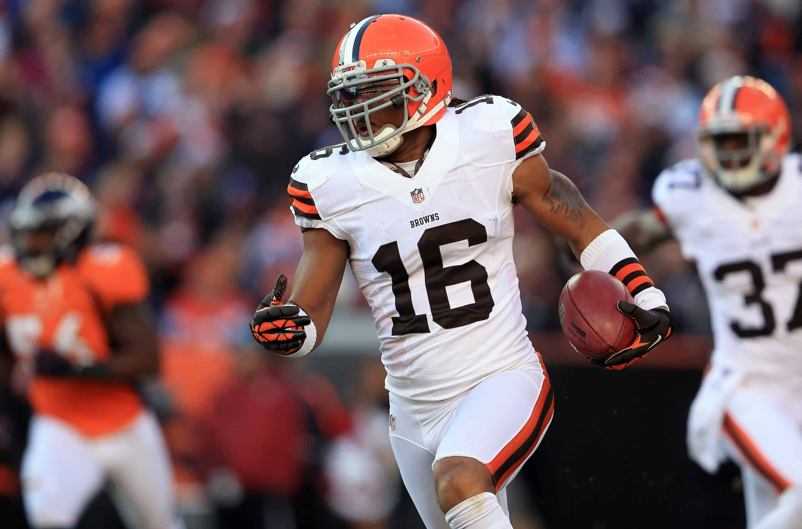 Former Cleveland Browns returner Josh Cribbs