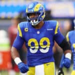 Former Los Angeles Rams DT Aaron Donald