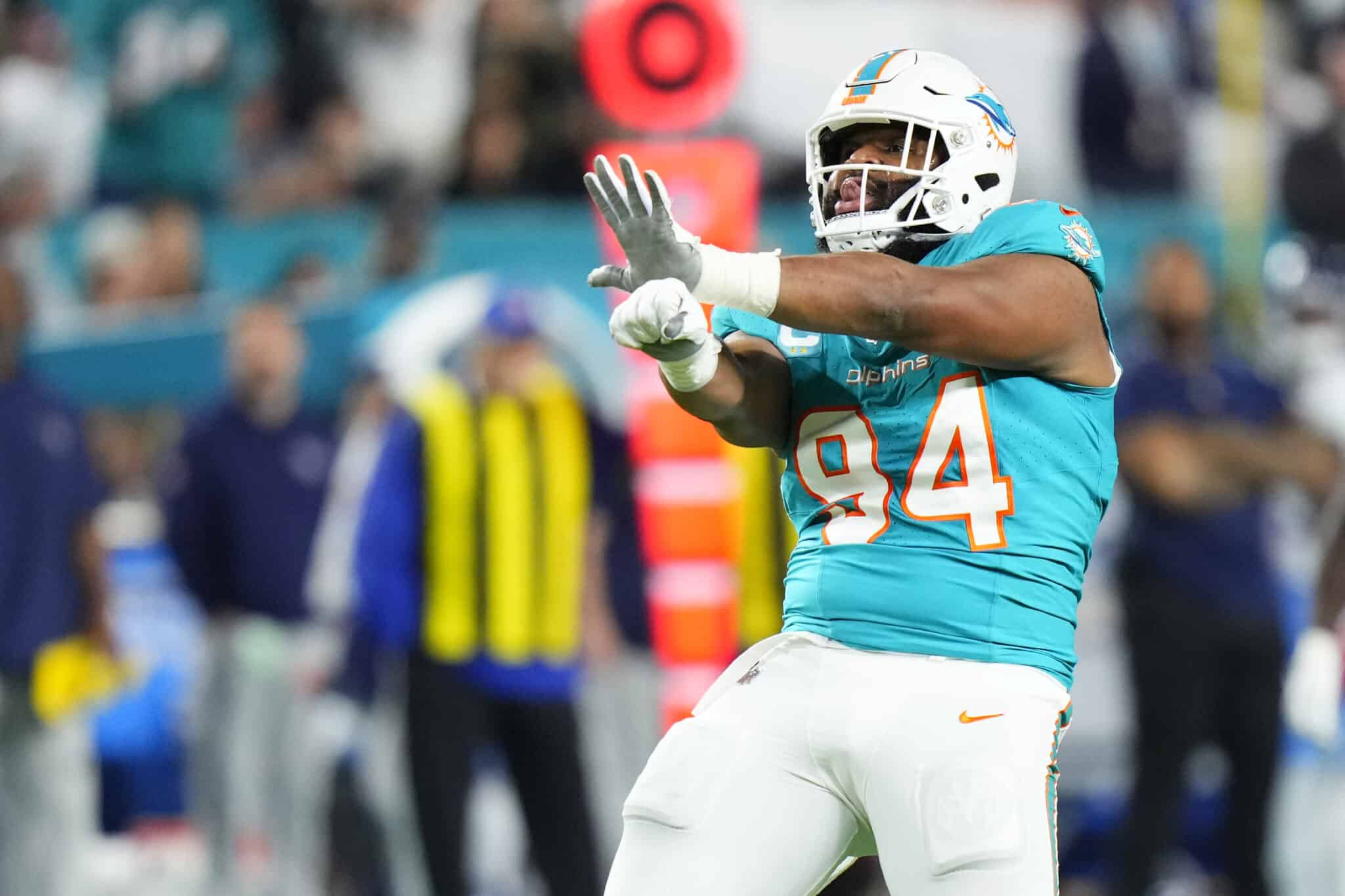 Miami Dolphins defensive lineman Christian Wilkins