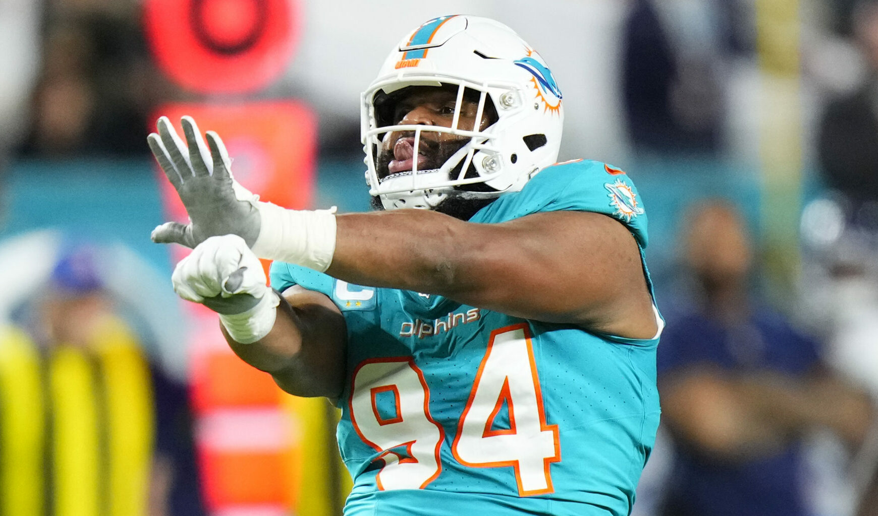 Miami Dolphins defensive lineman Christian Wilkins