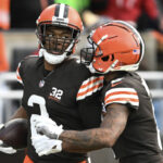 Cleveland Browns WRs Amari Cooper and Elijah Moore