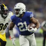 Running back Zach Moss